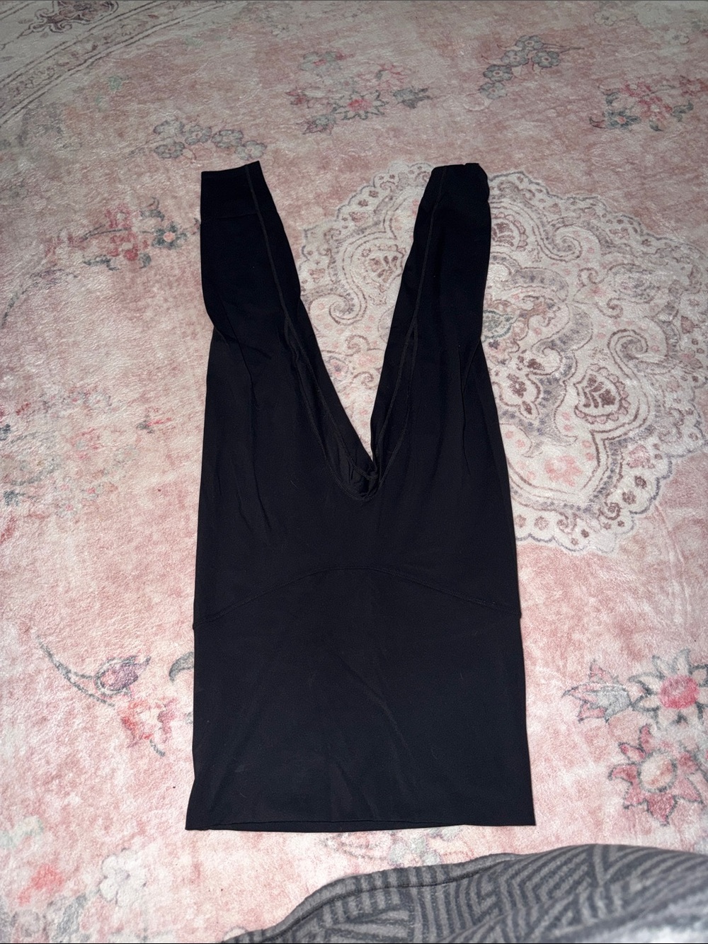 Black Women's High-Waist Leggings (maternity)